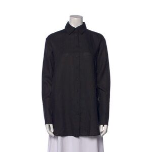 BARDO COLLECTIVE- XS- never worn black linen tunic